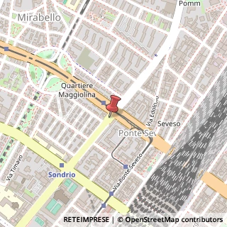 Mappa Via Melchiorre Gioia,  88, 20125 Milano, Milano (Lombardia)
