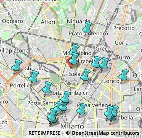Mappa Piazza Santa Maria alla Fontana, 20159 Milano MI, Italia (2.379)