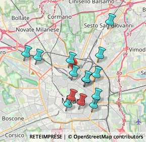Mappa Via Genova Thaon di Revel, 20159 Milano MI, Italia (3.37643)
