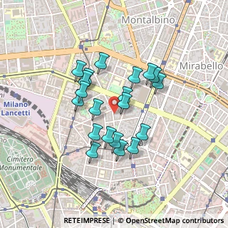 Mappa Piazza Santa Maria alla Fontana, 20159 Milano MI, Italia (0.3555)