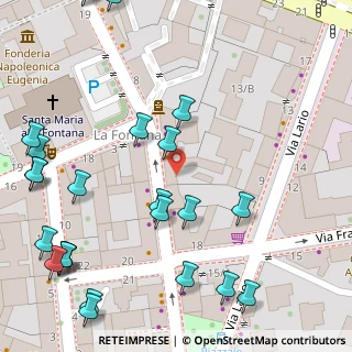 Mappa Piazza Santa Maria alla Fontana, 20159 Milano MI, Italia (0.076)