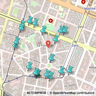 Mappa Via Genova Thaon di Revel, 20159 Milano MI, Italia (0.3055)