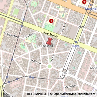 Mappa Via Genova Giovanni Thaon Di Revel, 10, 20159 Milano, Milano (Lombardia)