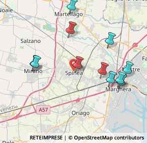 Mappa Via Roma, 30038 Spinea VE, Italia (4.12273)