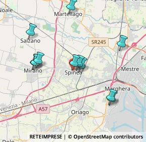 Mappa Via Roma, 30038 Spinea VE, Italia (3.75)