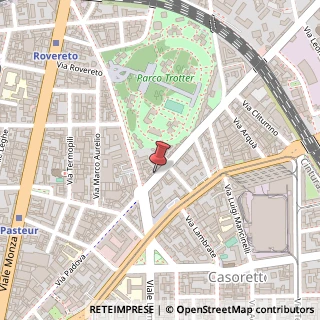 Mappa Via Padova, 51, 20127 Milano, Milano (Lombardia)