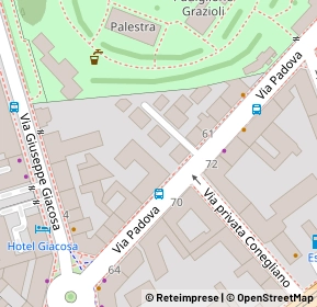 Mappa Via Pria Forà, 20127 Milano MI, Italia (0.06538)