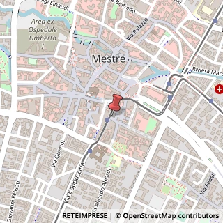 Mappa Via Mestrina (Mestre),  6, 30172 Venezia, Venezia (Veneto)
