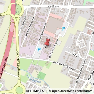 Mappa Via delle Industrie, 32, 30038 Spinea, Venezia (Veneto)