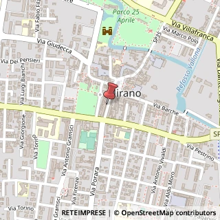 Mappa Via XX Settembre, 28, 30035 Mirano, Venezia (Veneto)