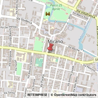 Mappa Via della Vittoria, 7, 30035 Mirano, Venezia (Veneto)