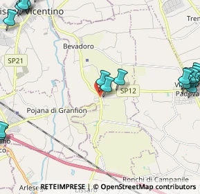 Mappa SP 13, 35010 Campodoro PD, Italia (3.3755)