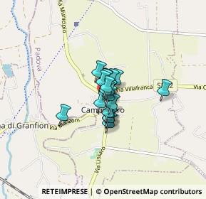 Mappa SP 13, 35010 Campodoro PD, Italia (0.3515)