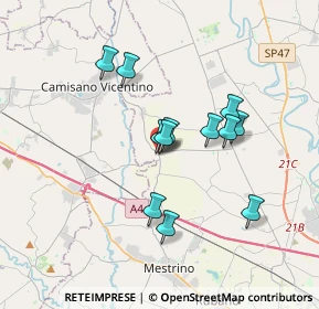 Mappa SP 13, 35010 Campodoro PD, Italia (2.88)