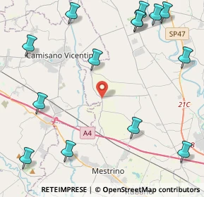 Mappa SP 13, 35010 Campodoro PD, Italia (5.94714)