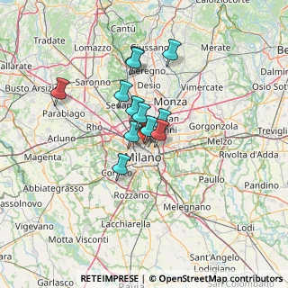 Mappa Via Abbadesse, 20124 Milano MI, Italia (9.68)