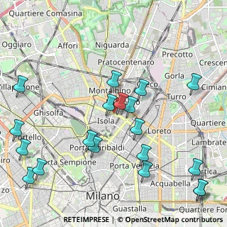 Mappa Via Abbadesse, 20124 Milano MI, Italia (2.56421)