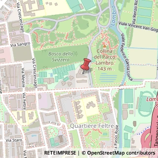 Mappa Via Feltre, 75, 20134 Milano, Milano (Lombardia)