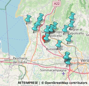 Mappa Via XXX Aprile, 37010 Pastrengo VR, Italia (6.69941)