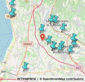 Mappa Via XXX Aprile, 37010 Pastrengo VR, Italia (4.44938)