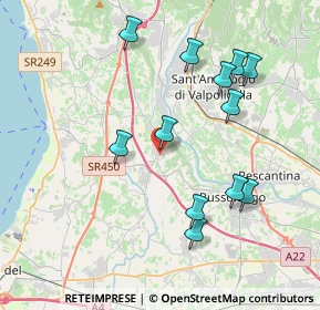 Mappa Via XXX Aprile, 37010 Pastrengo VR, Italia (3.9425)