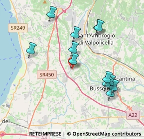 Mappa Via XXX Aprile, 37010 Pastrengo VR, Italia (3.88917)