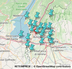 Mappa Via XXX Aprile, 37010 Pastrengo VR, Italia (10.244)