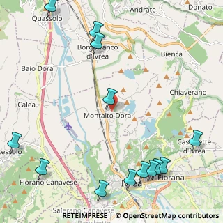 Mappa Via Eduardo de Filippo, 10016 Montalto Dora TO, Italia (3.08385)