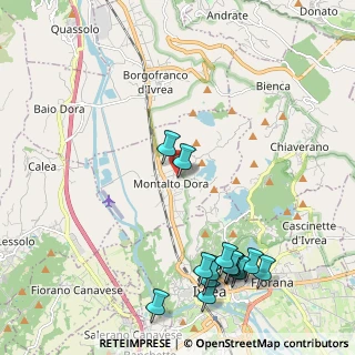 Mappa Via Eduardo de Filippo, 10016 Montalto Dora TO, Italia (2.60357)