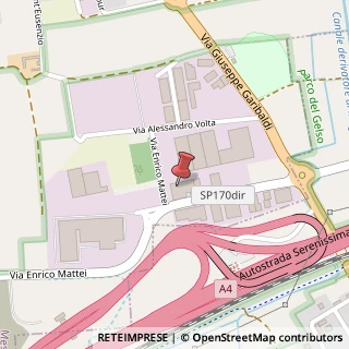 Mappa Via Enrico Mattei, 20, 20010 Mesero, Milano (Lombardia)