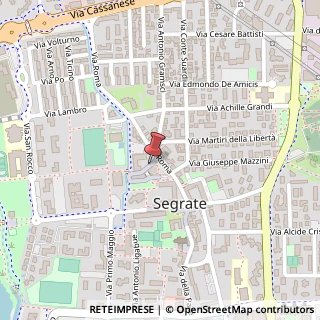 Mappa Via Roma, 23, 20090 Segrate, Milano (Lombardia)