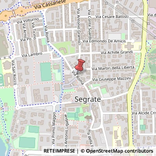 Mappa Via Roma, 52, 20090 Segrate, Milano (Lombardia)