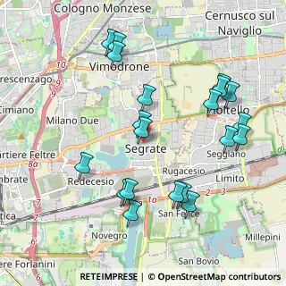 Mappa Via Roma, 20090 Segrate MI, Italia (2.145)