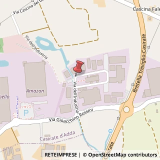 Mappa Via dell'Industria,  16, 24040 Casirate d'Adda, Bergamo (Lombardia)