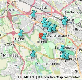 Mappa Via Fratelli Beolchi, 20151 Milano MI, Italia (1.73667)