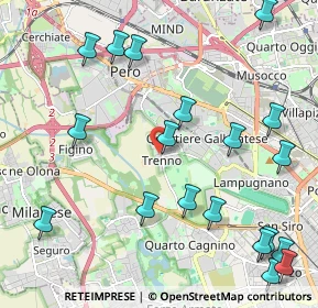 Mappa Via Fratelli Beolchi, 20151 Milano MI, Italia (2.67105)
