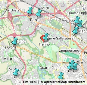 Mappa Via Fratelli Beolchi, 20151 Milano MI, Italia (2.93417)