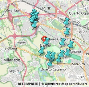 Mappa Via Fratelli Beolchi, 20151 Milano MI, Italia (1.8565)