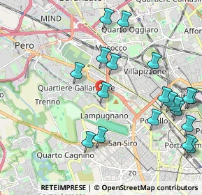 Mappa Via Padre Carlo Salerio, 20151 Milano MI, Italia (2.42316)