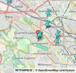 Mappa Via Padre Carlo Salerio, 20151 Milano MI, Italia (2.13182)