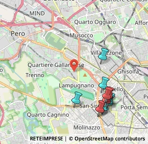 Mappa Via Padre Carlo Salerio, 20151 Milano MI, Italia (2.30727)