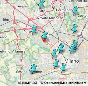 Mappa Via Padre Carlo Salerio, 20151 Milano MI, Italia (4.60933)