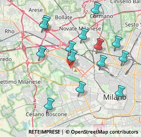 Mappa Via Padre Carlo Salerio, 20151 Milano MI, Italia (4.04143)