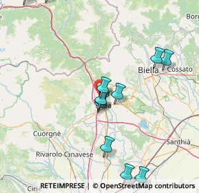 Mappa Via Secondo Ganio Vecchiolino, 10016 Montalto Dora TO, Italia (18.52231)