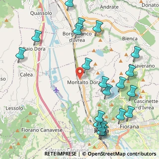 Mappa Via Secondo Ganio Vecchiolino, 10016 Montalto Dora TO, Italia (2.7035)