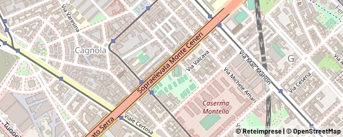 Mappa Milan