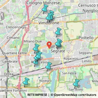 Mappa 20054 Segrate MI, Italia (2.10214)