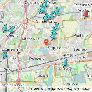 Mappa 20054 Segrate MI, Italia (2.84688)
