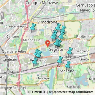 Mappa 20054 Segrate MI, Italia (1.51571)