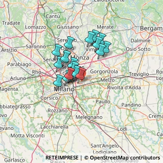Mappa 20054 Segrate MI, Italia (9.72)